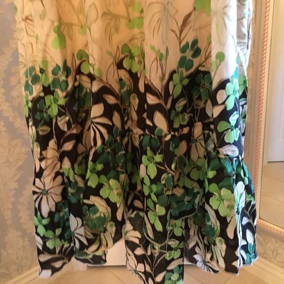 ANTHROPOLOGIE SILK Dress w Slip - Picture 7 of 8